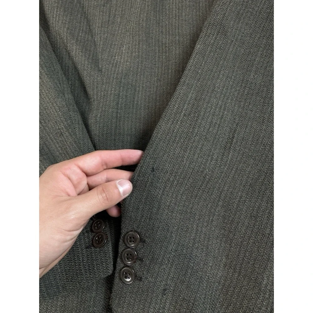 Bloomingdales Harris Tweed Blazer Unlined Mens 40L Sport Coat Wool Jacket Preppy